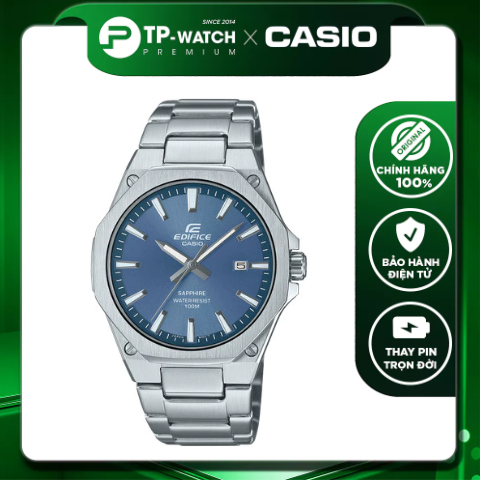 Đồng Hồ Nam Dây Thép Casio Edifice EFR-S108D-2AVUDF Kính Sapphire | Edifice EFR-S108D-2A Siêu Mỏng