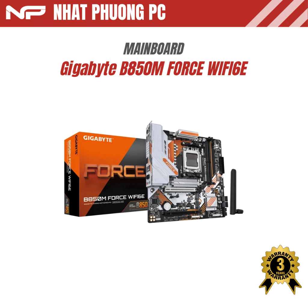 Mainboard Gigabyte B850M FORCE WIFI6E