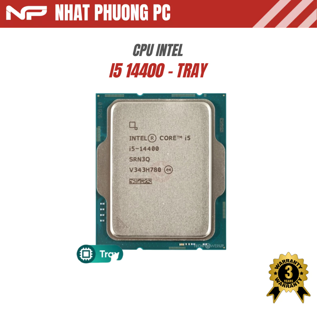 CPU Intel Core i5 14400 - TRAY