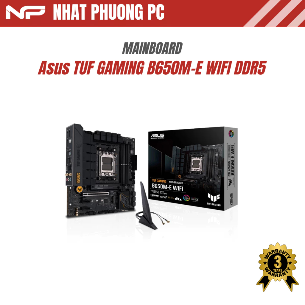 Mainboard Asus TUF GAMING B650M-E WIFI DDR5