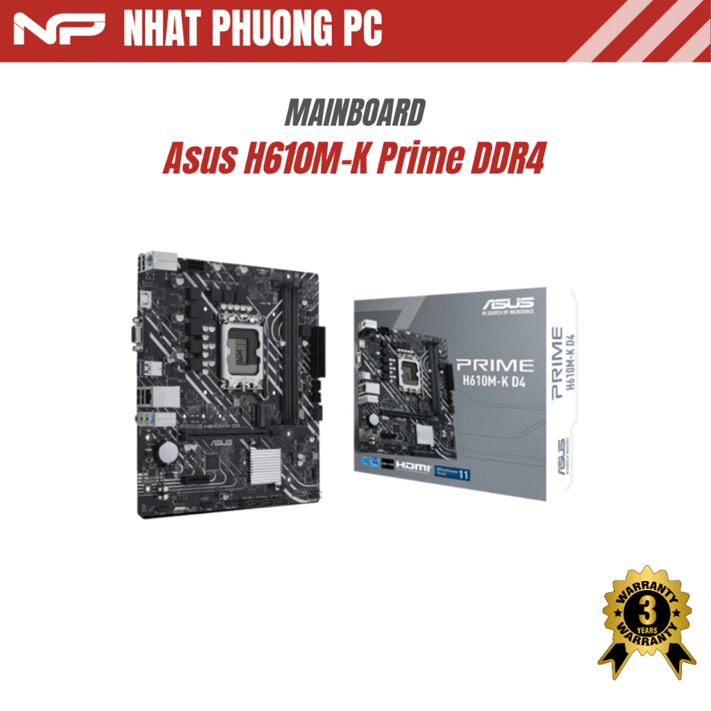 Mainboard Asus H610M-K Prime DDR4