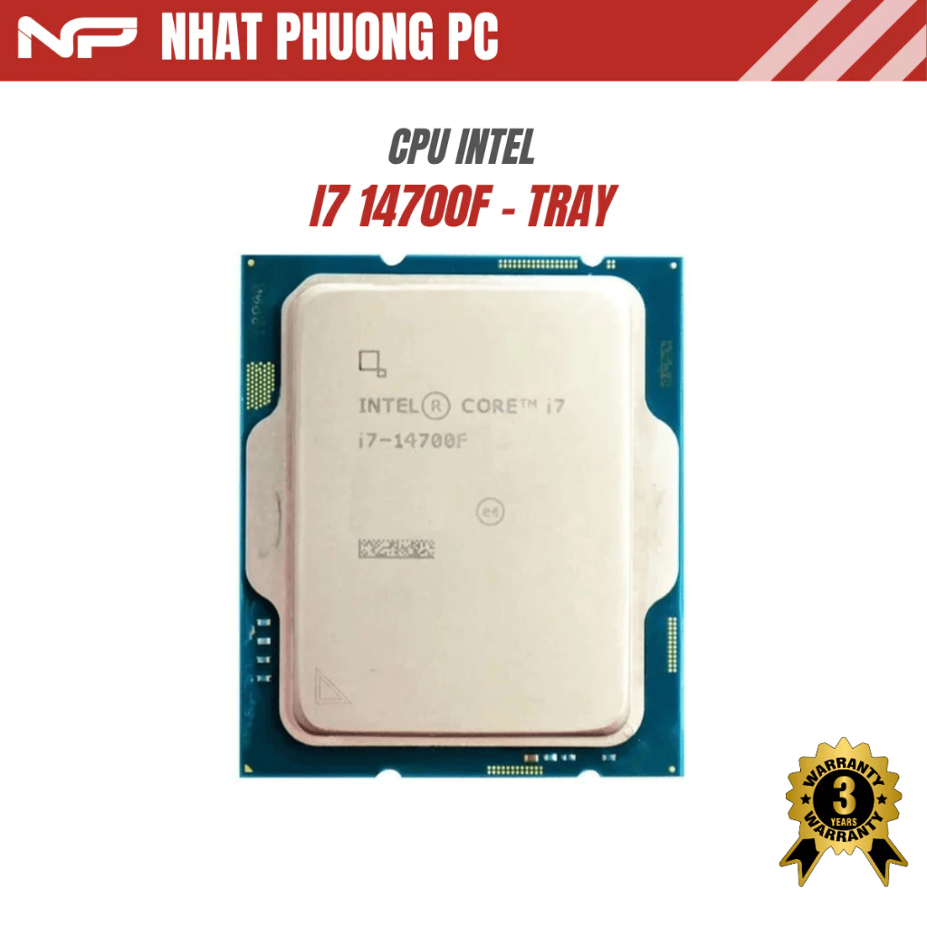 CPU INTEL CORE I7 14700F TRAY SK 1700 NEW