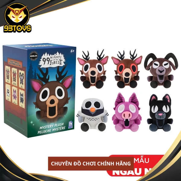 Có code Roblox Thú nhồi bông 99 NIGHTS IN THE FOREST bí ẩn