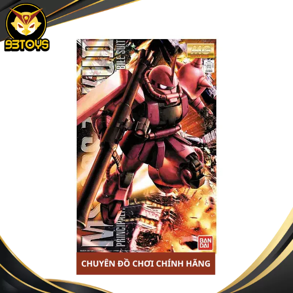 MÔ HÌNH LẮP RÁP MG 1/100 MS-06S CHAR'S ZAKU ver. 2.0