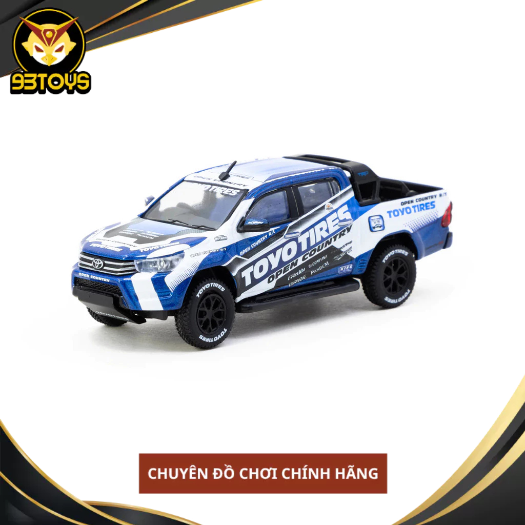 MÔ HÌNH XE TARMAC Toyota Hilux TOYO TIRES