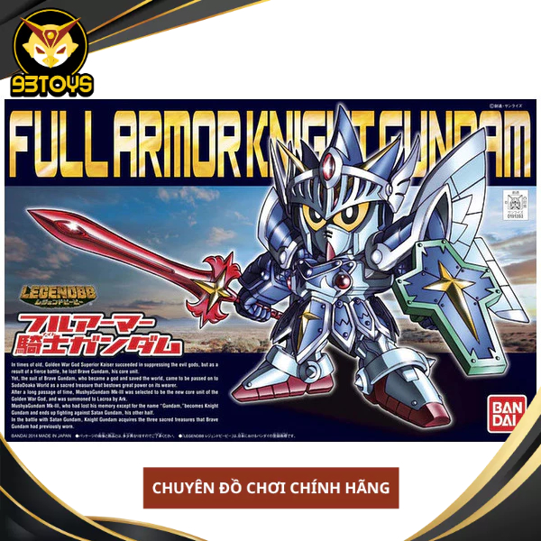 MÔ HÌNH LẮP RÁP BB393 LEGENDBB FULL ARMOR KNIGHT GUNDAM
