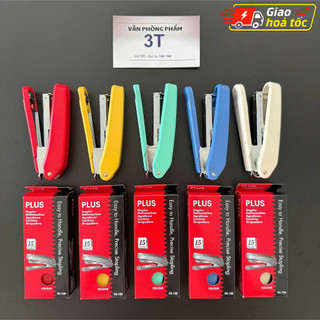 Bấm Kim Số 10 Plus PS-10E Nhỏ Gọn Dễ Cầm Nhiều Màu Văn Phòng
