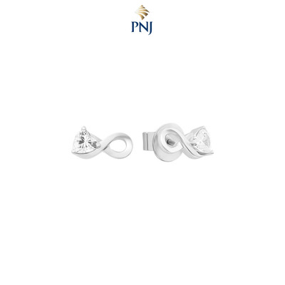 Bông tai Bạc đính đá PNJSilver XM00W060106
