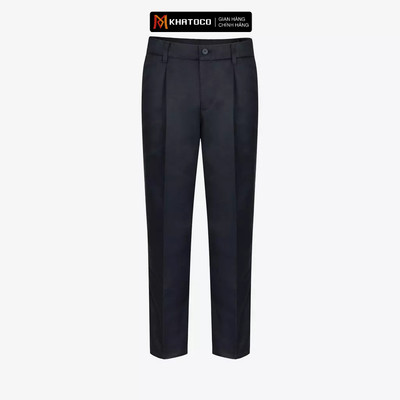 Quần kaki nam KHATOCO Regular Fit có ly mã Q2M578R1-CNNA 083-2803-1
