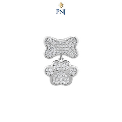 Hạt Charm trẻ em Bạc đính đá PNJSilver XMXMW060473