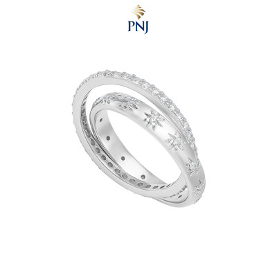 Nhẫn Bạc đính đá STYLE By PNJ XMXMW060368