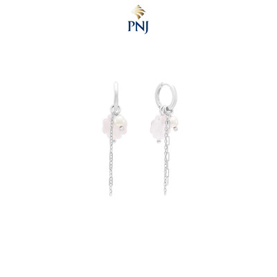 Bông tai Bạc đính đá STYLE By PNJ ZTNHW060001
