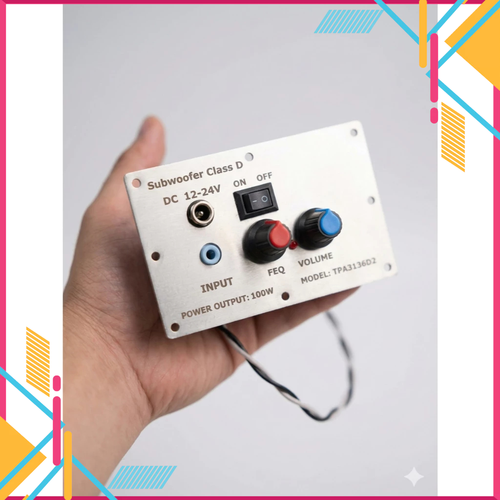 Mạch loa sub điện 100W CLASS D TPA3116D2