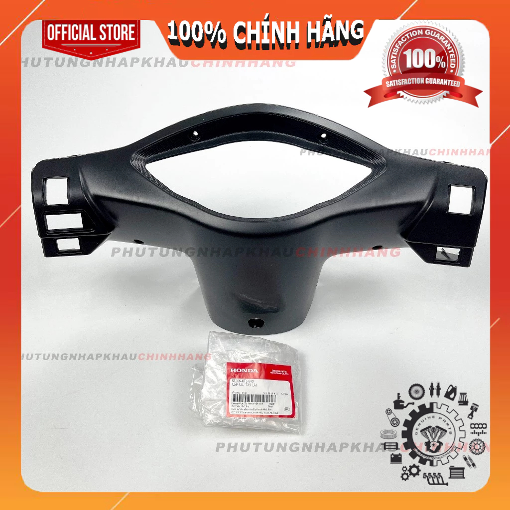 Bợ cổ Wave Alpha 100 Wave S100 Wave RS100, Năp sau tay lái A100 S100 RS100 RSX100 chính hãng, Bàn th