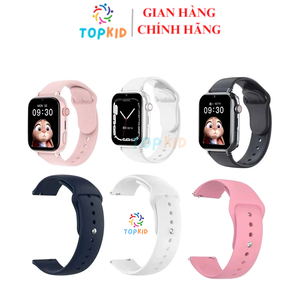 [Junior09] Dây đeo đồng hồ Junior09 chất liệu Silicon mềm dẻo, Phụ kiện đồng hồ Junior09