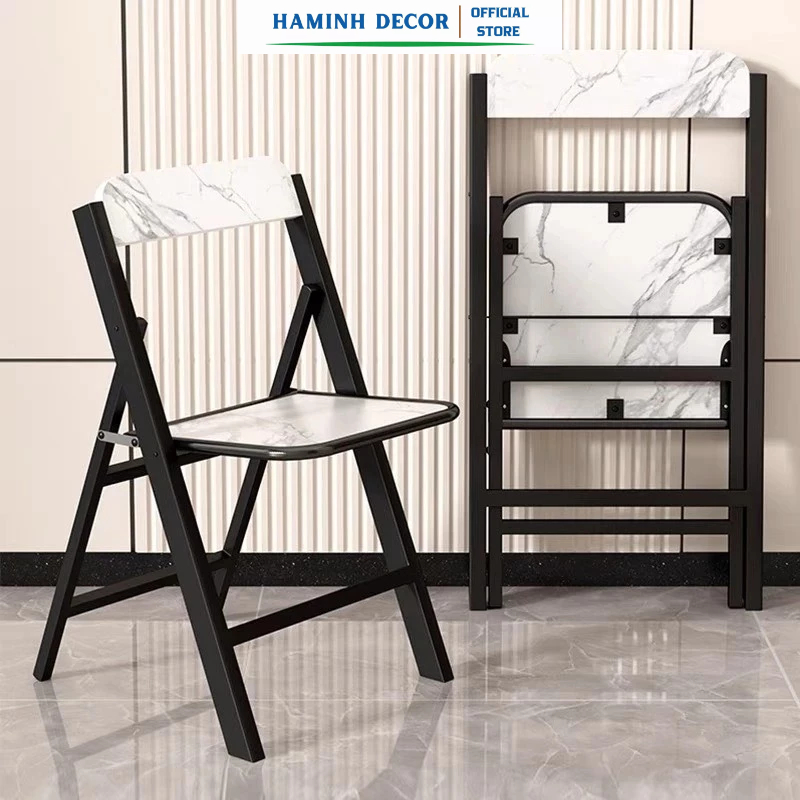 Ghế gấp Gỗ MDF lõi xanh chống nước ,chống xước, chống cong vênh, khung thép phun sơn tĩnh điện chống