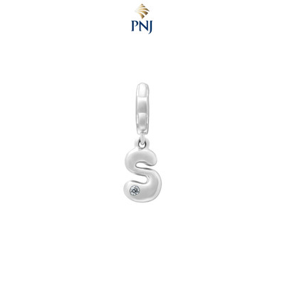 Hạt Charm Bạc đính đá STYLE By PNJ Friendship XM00W000084