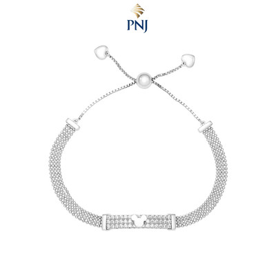 Lắc tay Bạc đính đá Disney|PNJ XM00W000058