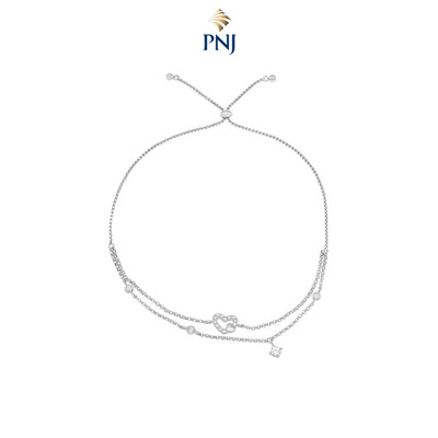 Lắc tay Bạc đính đá PNJSilver XMXMW060520