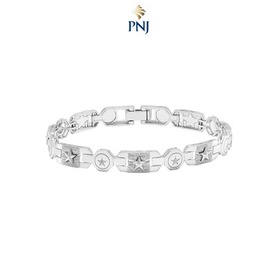 Lắc tay nam Bạc Marvel | PNJ 0000W000166