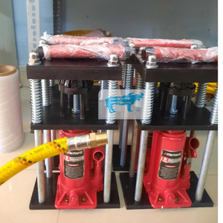 Máy bấm ống thủy lực 8 tấn/ Máy bấm đầu dây rửa xe/ Máy bấm dây 8 chấu ( Tặng 2 bộ cos 8.5 )