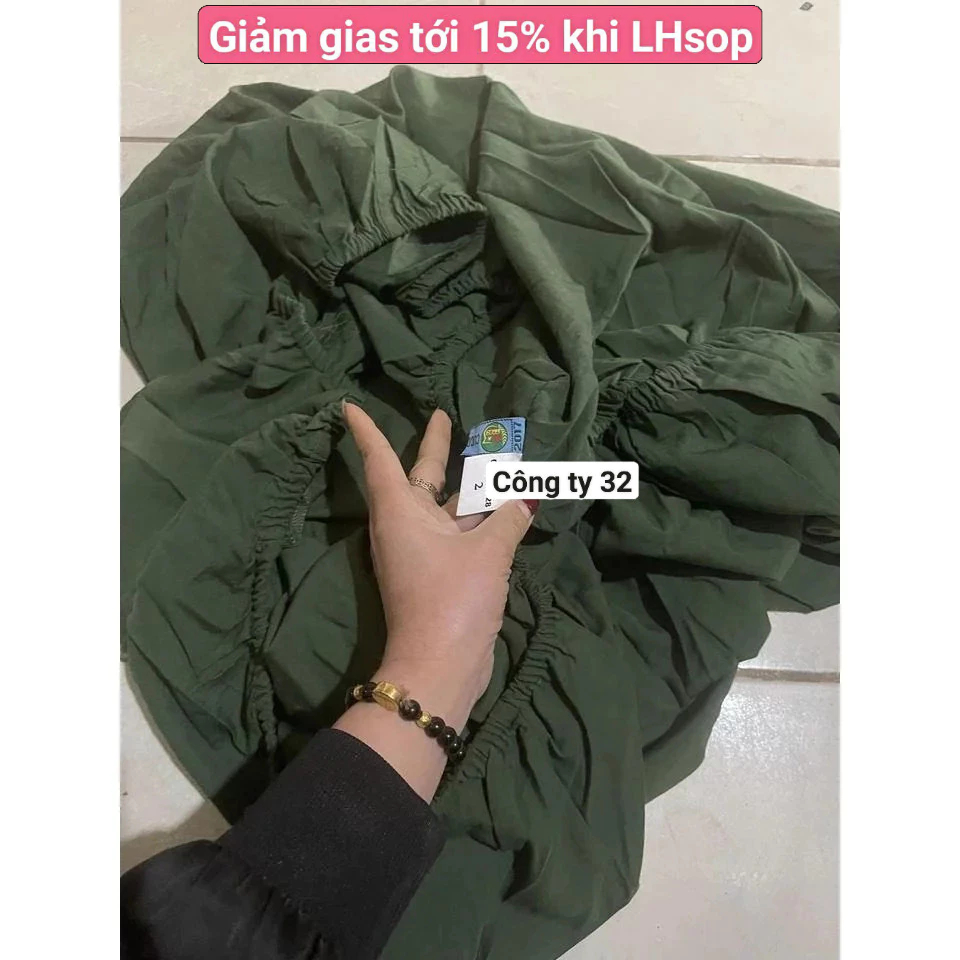 Ga giường bọc đệm cho giường 90cm/1m/1.2m thoáng mát