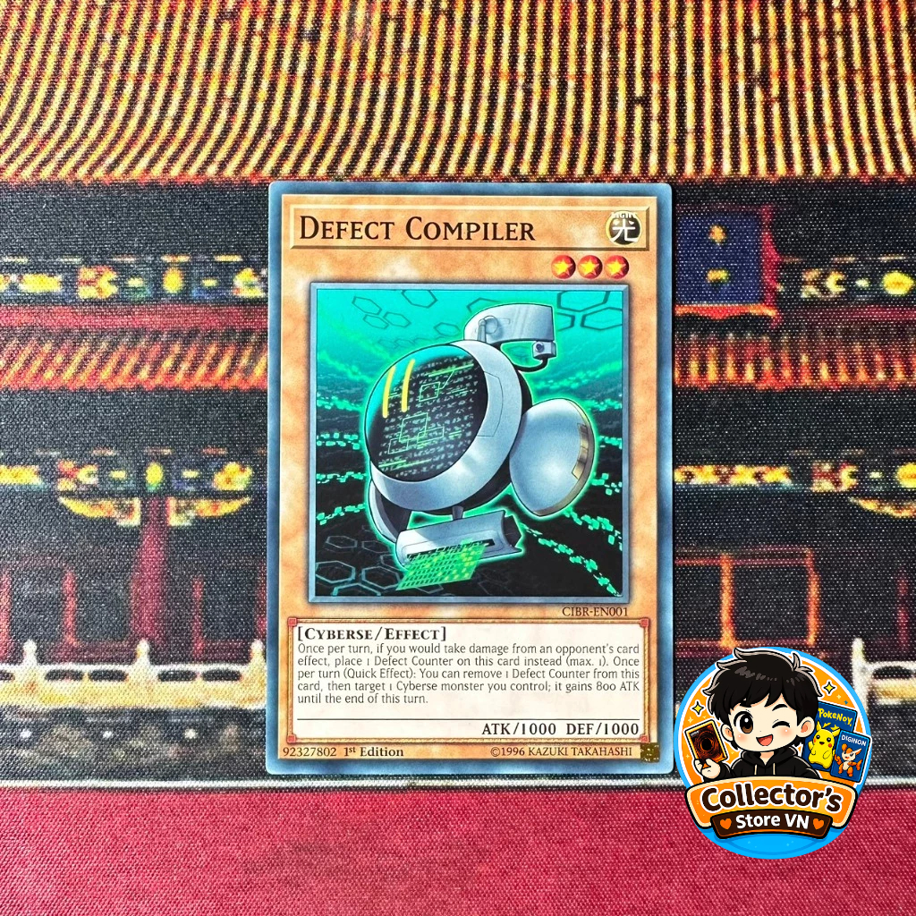 Yugioh Card - CIBR-EN001; Defect Compiler; Common