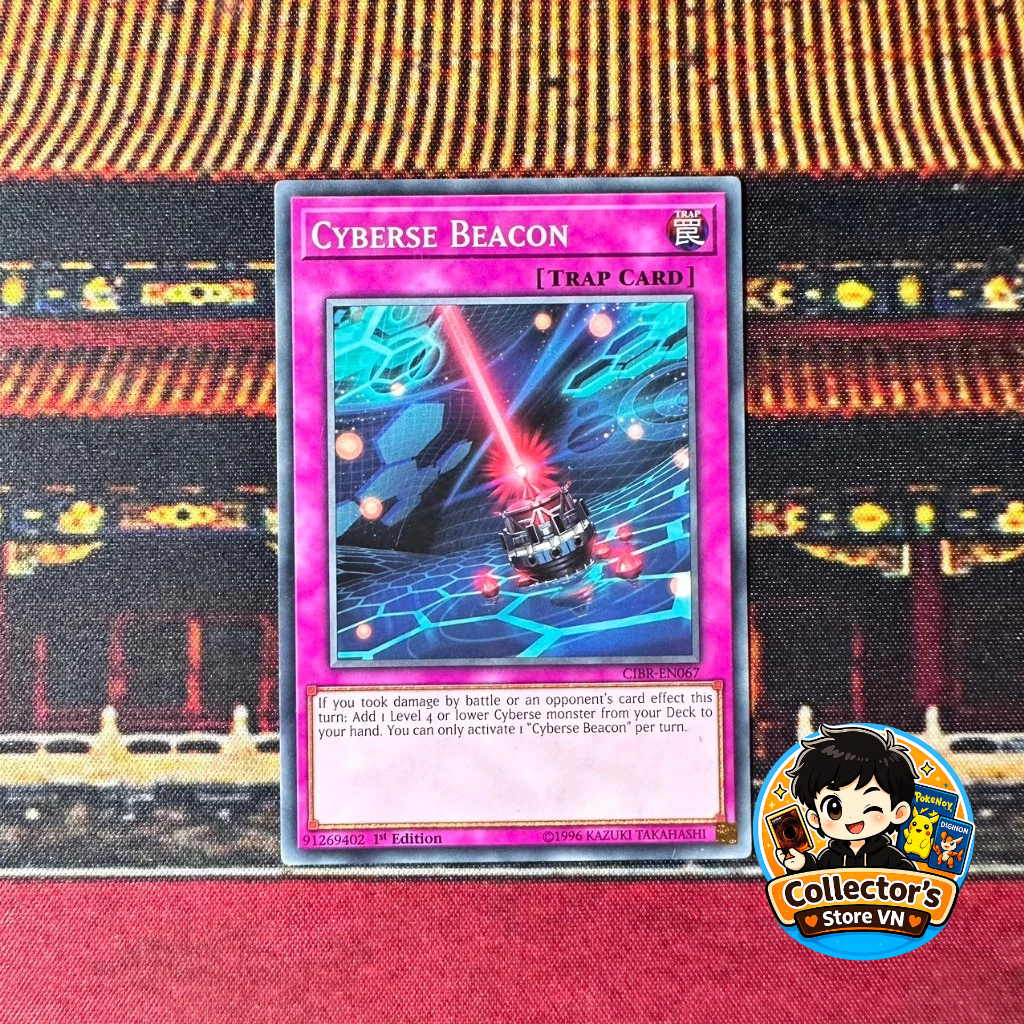 Yugioh Card - CIBR-EN067; Cyberse Beacon; Common