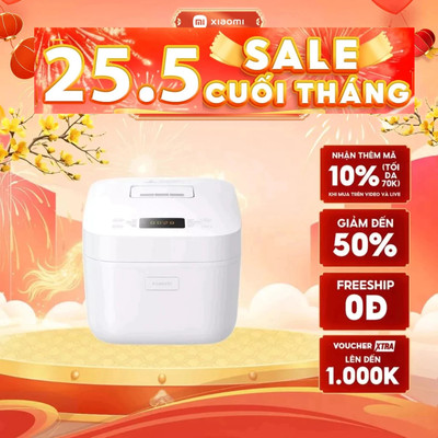 (Size nhỏ) Nồi Cơm Điện Tử Xiaomi Multifunctional Rice Cooker 1.5L| Nấu Nhanh 30 Phút | Lòng Nồi Chống Dính- BH 12 Tháng