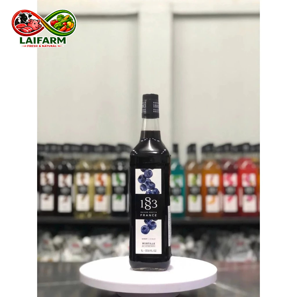 [Laifarm] SYRUP 1883 VIỆT QUẤT 1L - BLUEBERRY 1883 SYRUP