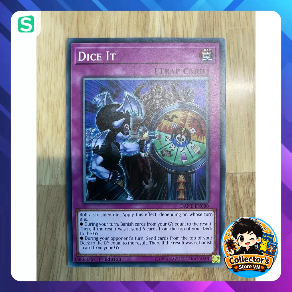 Yugioh Card (UK) - DANE-EN080 - Dice It