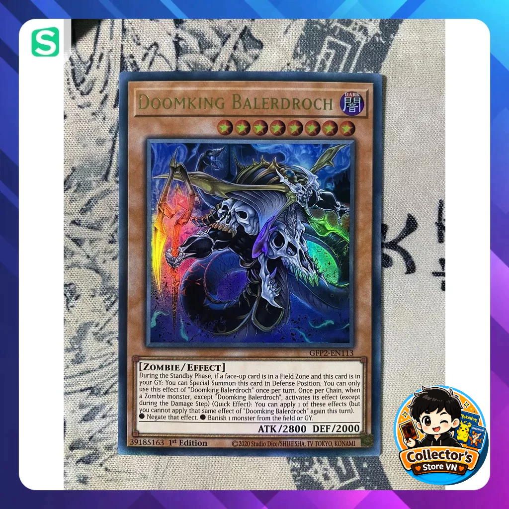 Yugioh Card (UK) - GFP2-EN113 Doomking Balerdroch