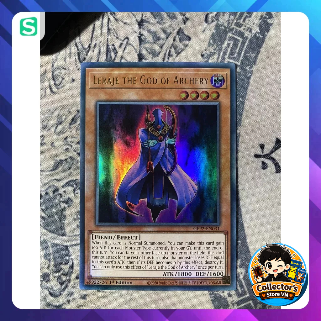 Yugioh Card (UK) - GFP2-EN031 Leraje the God of Archery