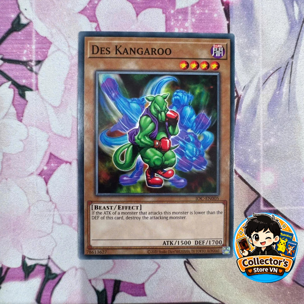 Yugioh Card - IOC-EN005; Des Kangaroo; C