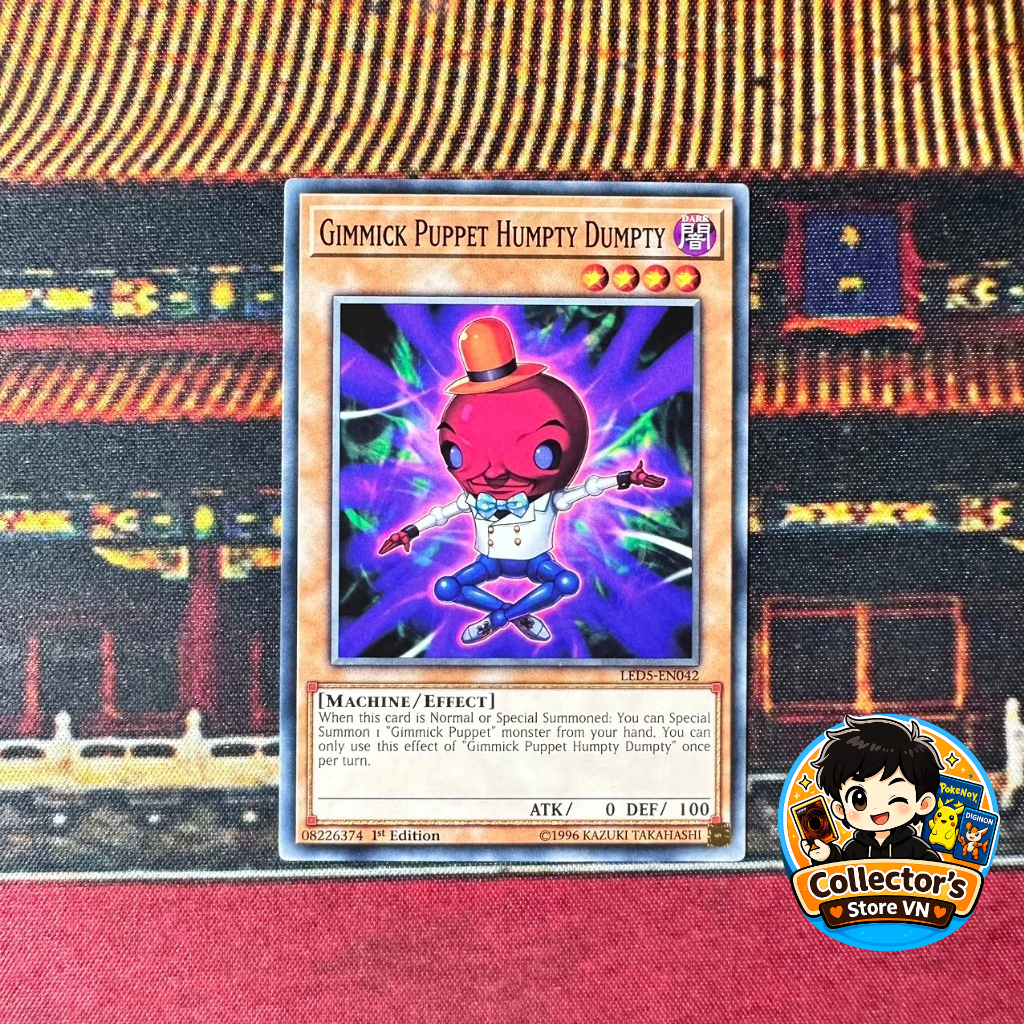 Yugioh Card (UK) - LED5-EN042; Gimmick Puppet Humpty Dumpty; Common