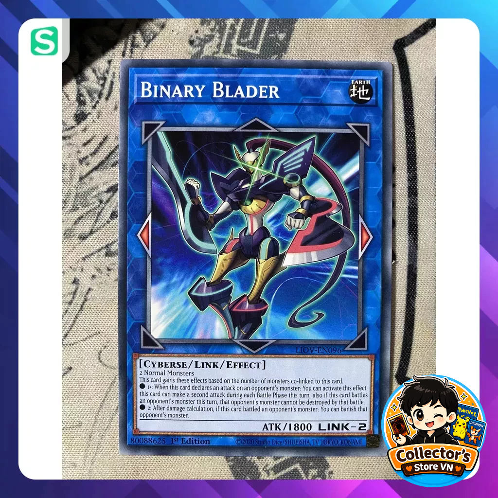Yugioh Card (UK) - LIOV-EN096 Binary Blader - Common