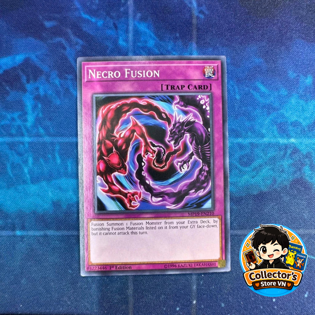 Yugioh Card (UK) MP19-EN210; Necro Fusion