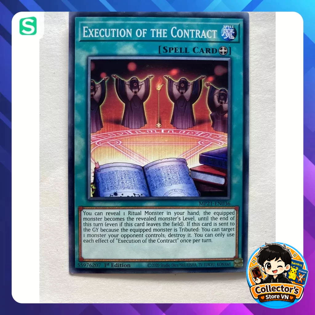 Yugioh Card (UK) - MP21-EN036; Execution of the Contract; Common