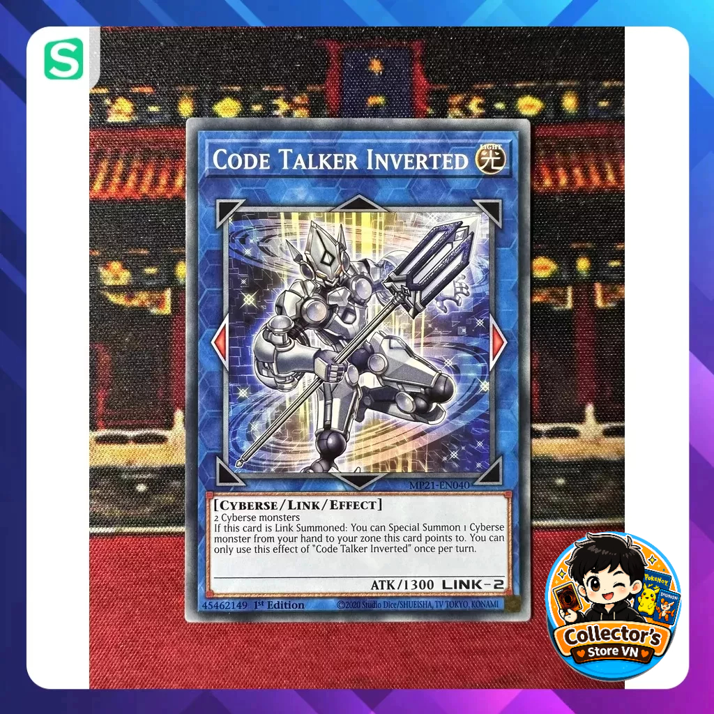 Yugioh Card (UK) - MP21-EN040; Code Talker Inverted; Common