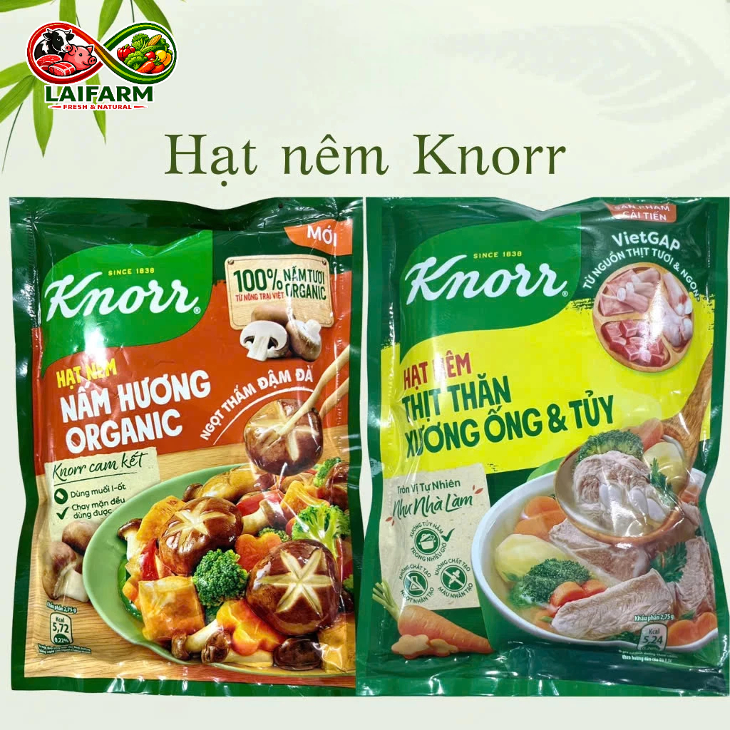 [Laifarm] Hạt nêm Knorr gói 170g
