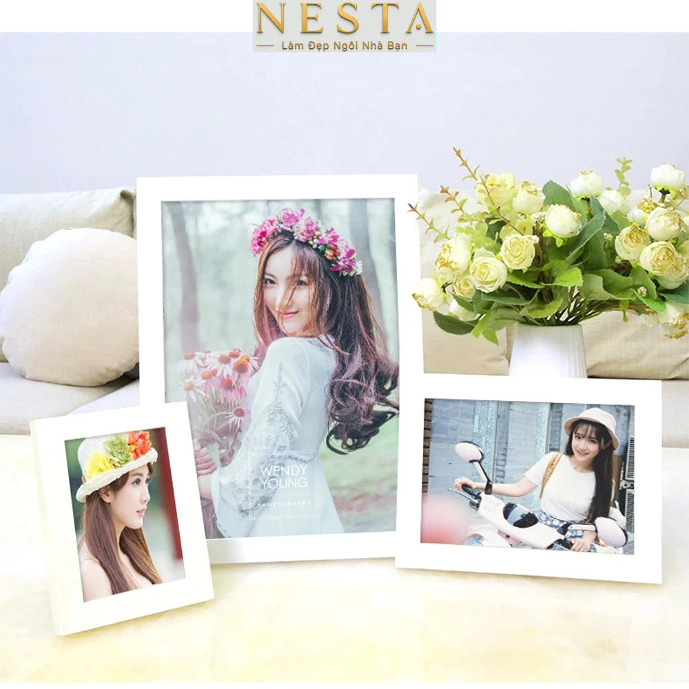 Khung ảnh để bàn hoặc treo tường size 20x30 | NESTA