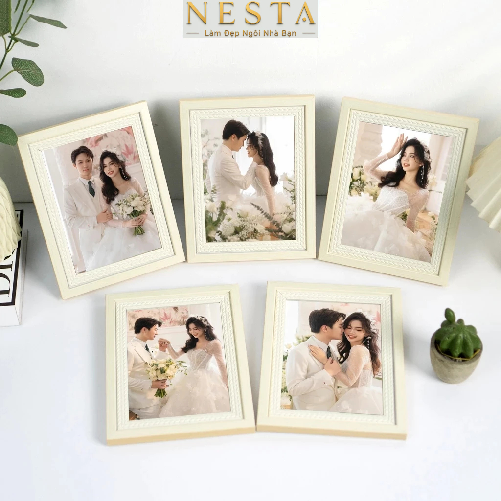 Combo 5 khung hình cưới hoa văn size 13x18 | NESTA