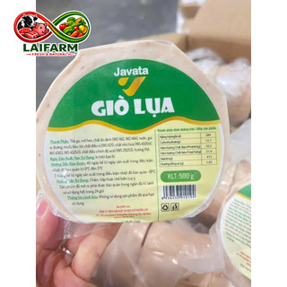 [Laifarm] [Hỏa Tốc HN] CHẢ LỤA (GIÒ lỤA) JAVATA GÓI 500GR