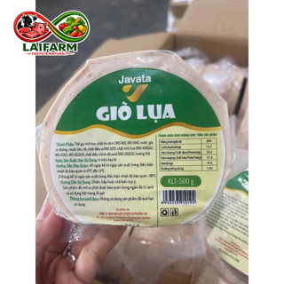 [Laifarm] [Hỏa Tốc HN] CHẢ LỤA (GIÒ lỤA) JAVATA GÓI 500GR