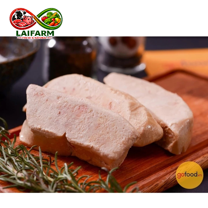 [Laifarm] [HỎA TỐC HCM] GOFOOD - Gan vịt Pháp thái miếng 100g