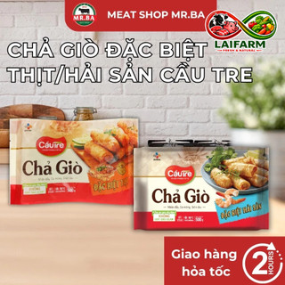 [Laifarm] [HỎA TỐC] Chả giò đặc Biệt Thịt/ Hải Sản Cầu Tre - 500g