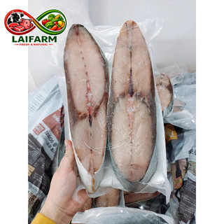 [Laifarm - Hỏa tốc HN] cá thu 2 khúc 1 nắng 💥 SIÊU NGON💥1 kg thơm ngon giàu dinh dưỡngNgẫu nhiên