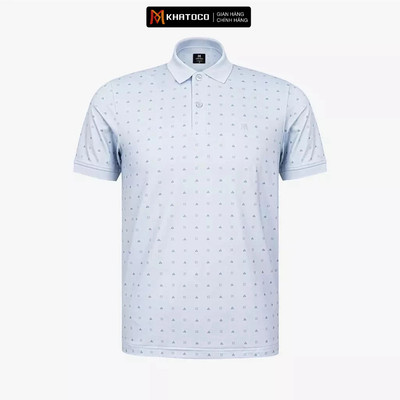 Áo polo nam KHATOCO không túi mã A2MN458R2-CNIN 053-2802-N