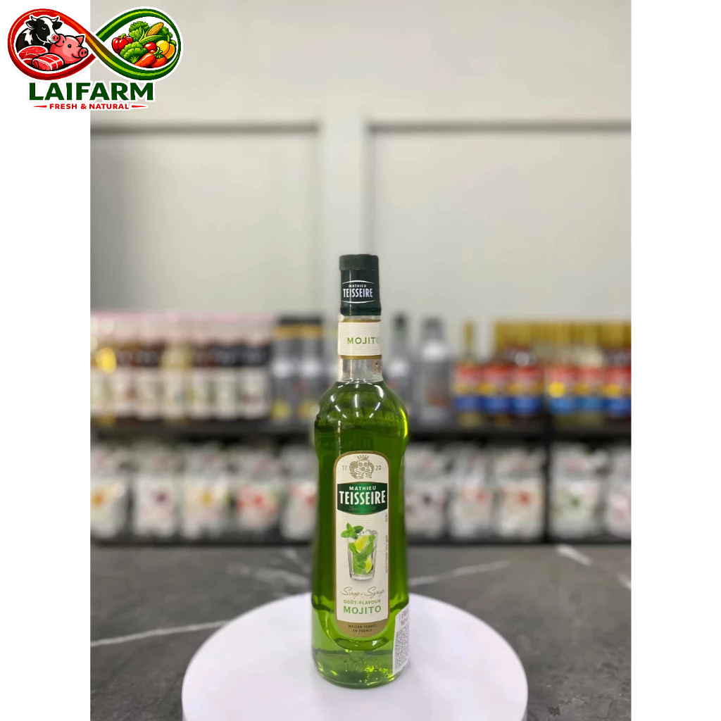 [Laifarm] SYRUP TEISSEIRE MOJITO 700ML (CÓ CHAI CHIẾT LẺ) - MOJITO TEISSEIRE SYRUP