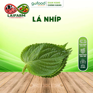 [Laifarm] GOFOOD - Lá Kê Nhíp - Lá Mè - Lá Vừng Hàn Quốc Ăn Kèm Thịt Nướng Kiểu Hàn Hoặc Cuộn Gỏi Cuốn - Gofood Market